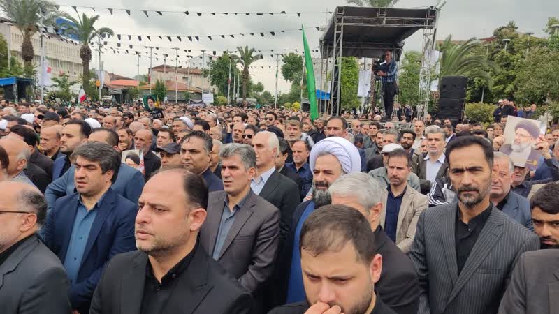 حضور خانواده بزرگ جهاد کشاورزی گیلان در مراسم یادبود رییس جهمور شهید در رشت